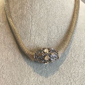 Balinese Flower Motif necklace